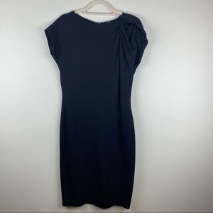 Armani Collezioni made in Italy little black cocktail dress size 10